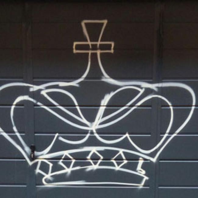 Garage decorato da Rusty