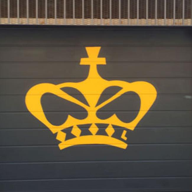 Garage decorato da Rusty